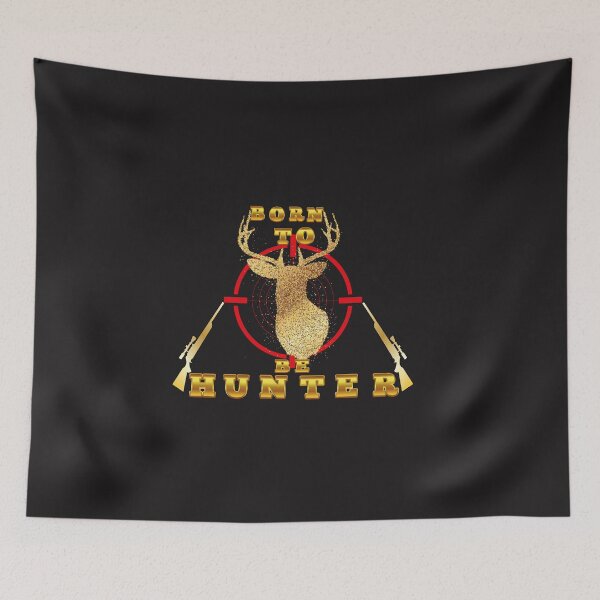 Item preview, born to be hunter t-shirt designed and sold by delpro.