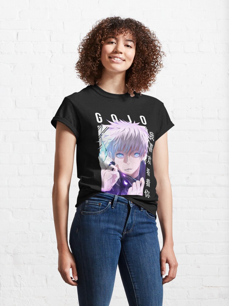 Alternate view of Jujutsu Kaisen - Satoru Gojo - Anime Classic T-Shirt