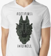 Feet First into Hell Men's V-Neck T-Shirt