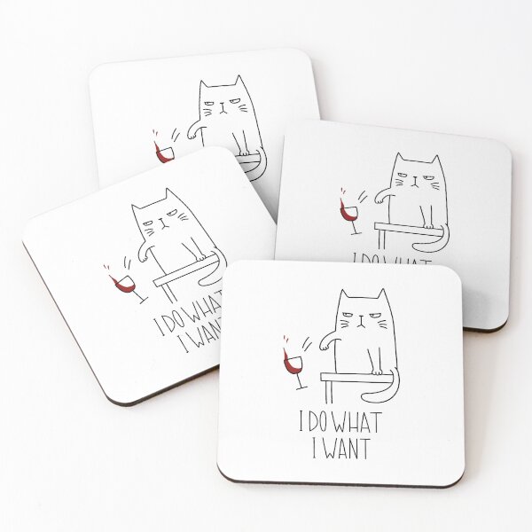 Item preview, Angry cat and wine designed and sold by IrinaOstapenko.