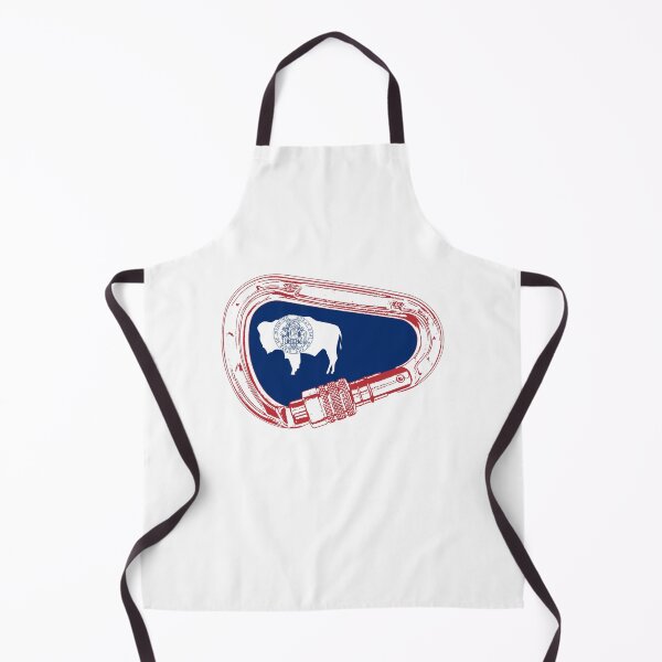Item preview, Wyoming Flag Climbing Carabiner designed and sold by Esskay Designs.