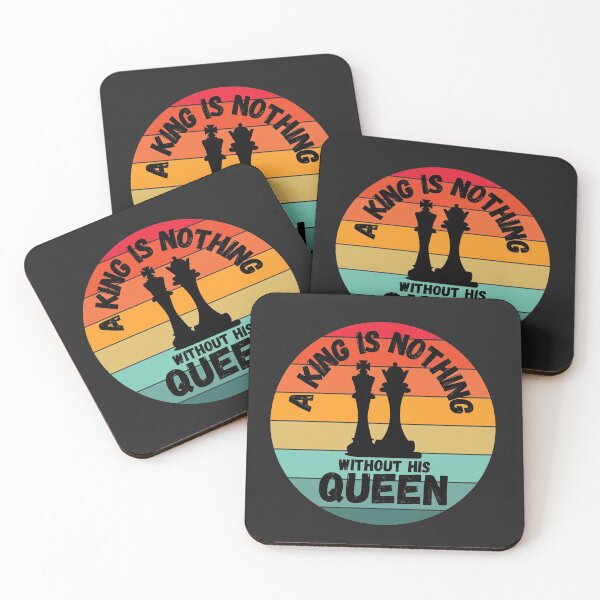 Item preview, A KING IS NOTHING WITHOUT HIS QUEEN designed and sold by MyTrendStore.