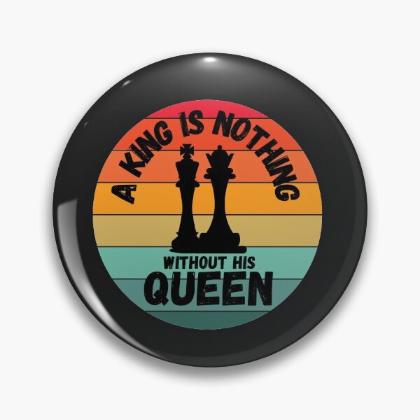 Item preview, A KING IS NOTHING WITHOUT HIS QUEEN designed and sold by MyTrendStore.