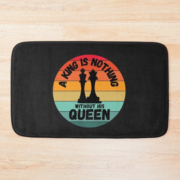 Item preview, A KING IS NOTHING WITHOUT HIS QUEEN designed and sold by MyTrendStore.