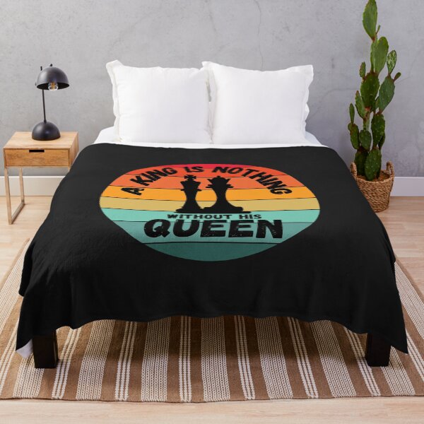 Item preview, A KING IS NOTHING WITHOUT HIS QUEEN designed and sold by MyTrendStore.
