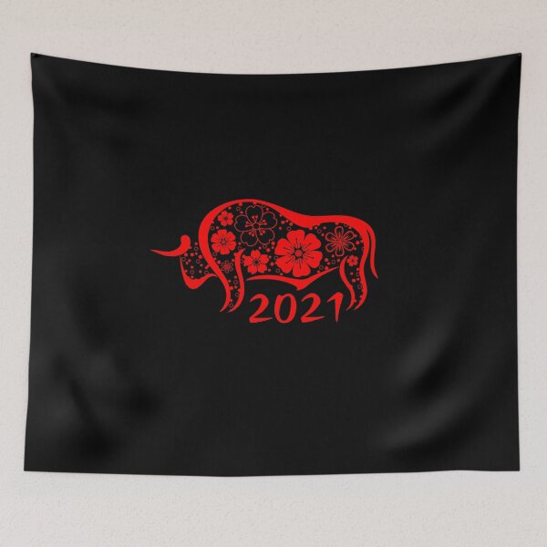 Item preview, Year of the Ox 2021 - Red Chinese New Year - Ox Year designed and sold by WonderWear.
