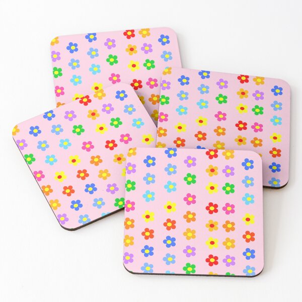 Item preview, rainbow kidcore flower design - sticker pack designed and sold by elizastreet.