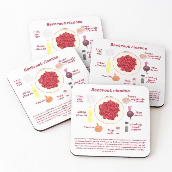 Item preview, Beetroot Risotto Vegan Recipe designed and sold by onepiconetreat.