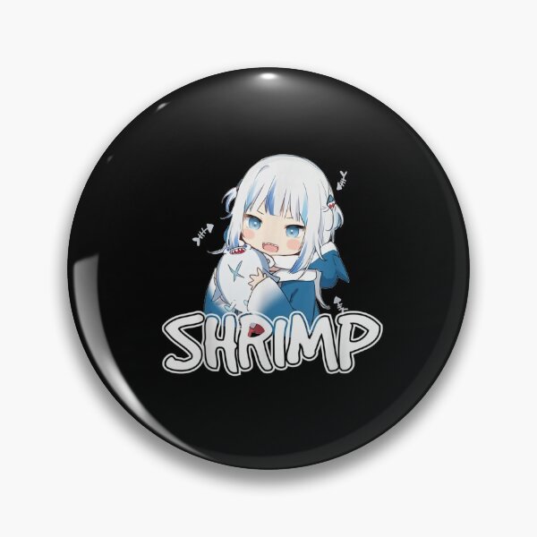 Item preview, Gawr Gura Shrimp Face Funny Senzawa Cool Gift designed and sold by vodanhdvh.