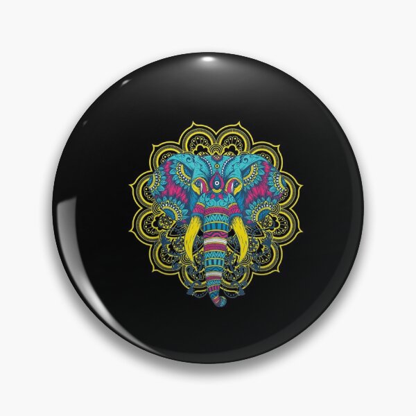 Item preview, Mandala Elephant Holy elephant Sacred geometry 5D designed and sold by vodanhdvh.