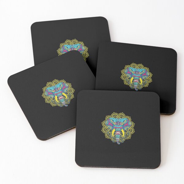 Item preview, Mandala Elephant Holy elephant Sacred geometry 5D designed and sold by vodanhdvh.