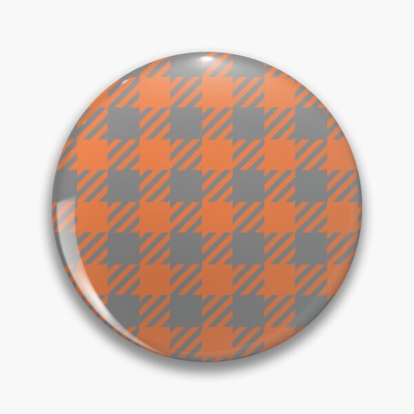 Artikelvorschau, Hahnentritt orange grau entworfen und verkauft von Delinda Graphic Studio.