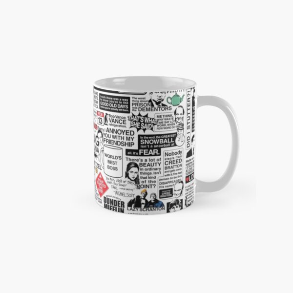 Wise Words From The Office - The Office Quotes (Variant) Classic Mug