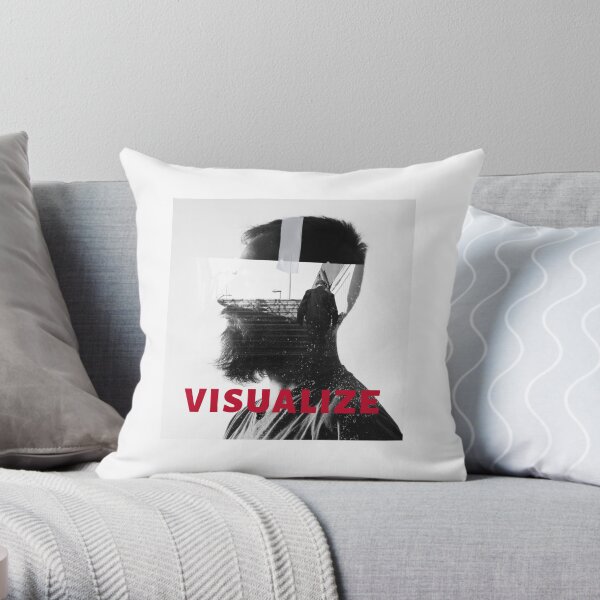 Visualize Throw Pillow
