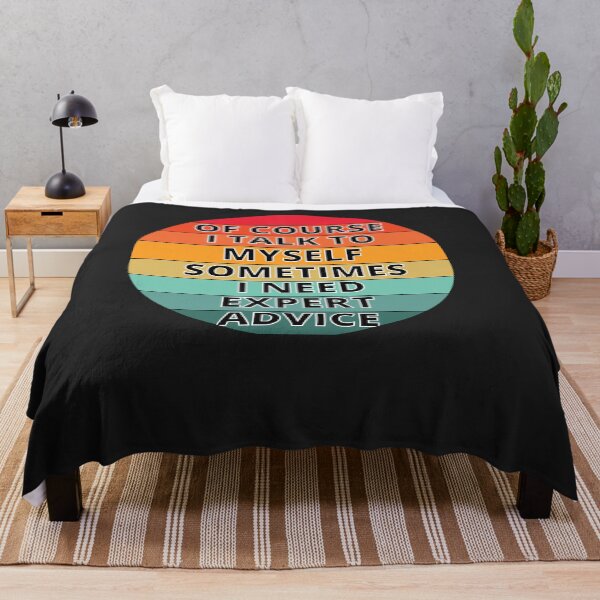 Item preview, OF COURSE I TALK TO MYSELF- FUNNY designed and sold by MyTrendStore.