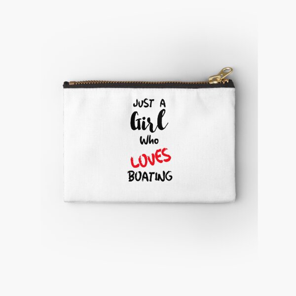 Item preview, Just A Girl Who Loves Boating Saltwater Beach Sunshine Fishing Boatlife designed and sold by DiscGolfTees.
