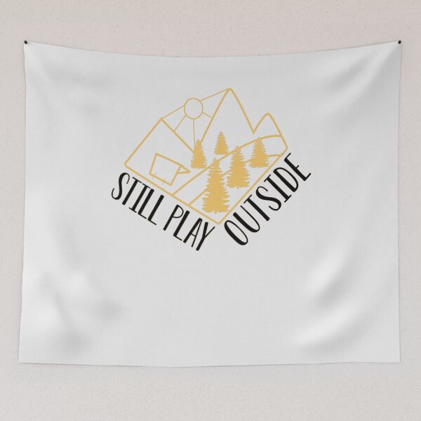 Item preview,  Still Play Outside Camping T-shirt designed and sold by FunnyDSN.