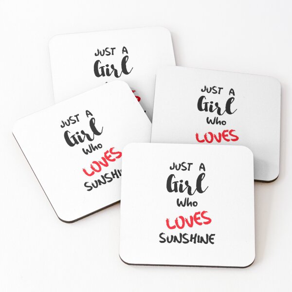 Item preview, Just A Girl Who Loves Sunshine Beach Outdoors Adventure designed and sold by DiscGolfTees.