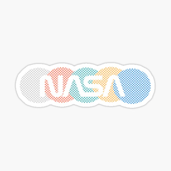 NASA UNITED STATES Sticker by Caramel58