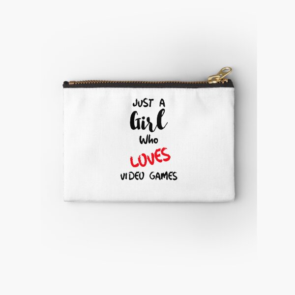 Item preview, Just A Girl Who Loves Video Games Gamer Girl  designed and sold by DiscGolfTees.