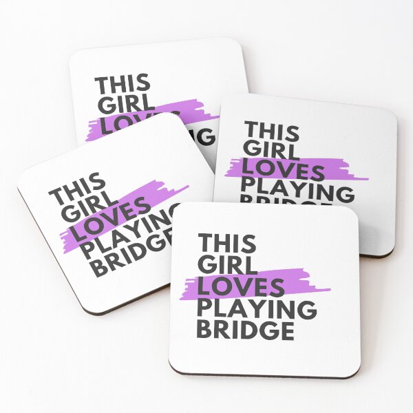 Item preview, This girl loves playing bridge designed and sold by TheGreenGoat.