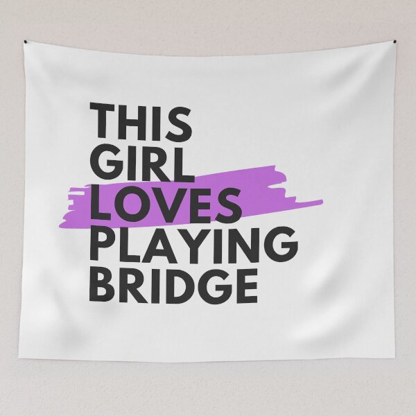 Item preview, This girl loves playing bridge designed and sold by TheGreenGoat.