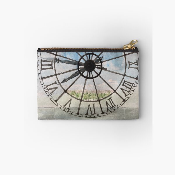 Item preview, Watercolor painting « Behind the clock » designed and sold by Sarah L. Tollner Miller.