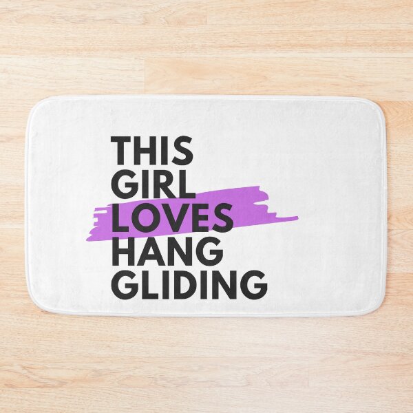 Item preview, This girl loves hang gliding designed and sold by TheGreenGoat.