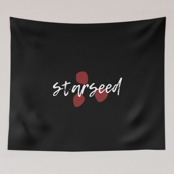 Item preview,  Starseed With Graphic Seed Elements On Black designed and sold by hopaaa.