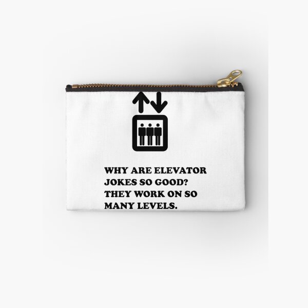 Item preview, Why Are Elevator Jokes So Good? They Work On So Many Levels. designed and sold by DomGDesign.