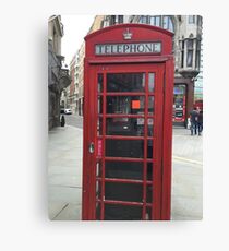 Telephone Canvas Print