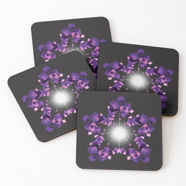 Item preview, Purple Cubes Star  designed and sold by Petra Rosa.
