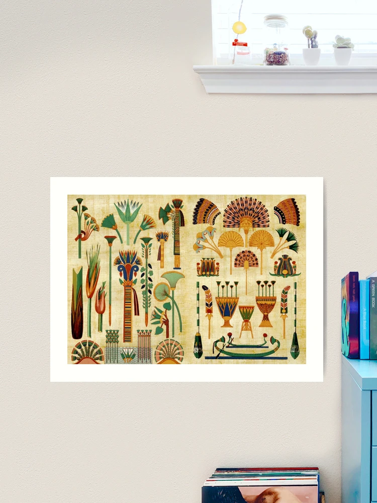 Art/ Authentic Paper Print Wall Art Printed in Papyrus Paper