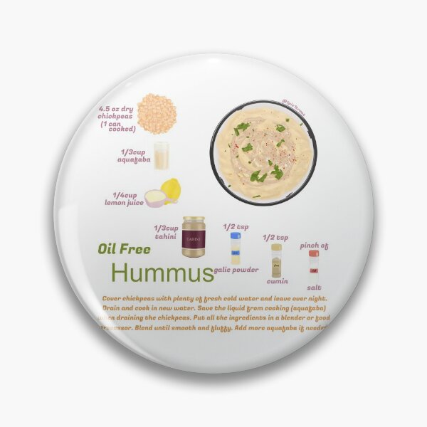 Item preview, Healthy Hummus Recipe designed and sold by onepiconetreat.