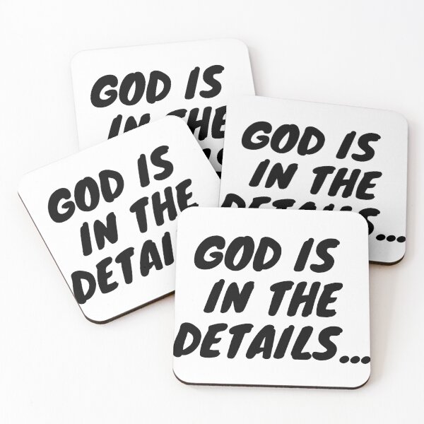 Item preview, God is in the details designed and sold by walkagain.