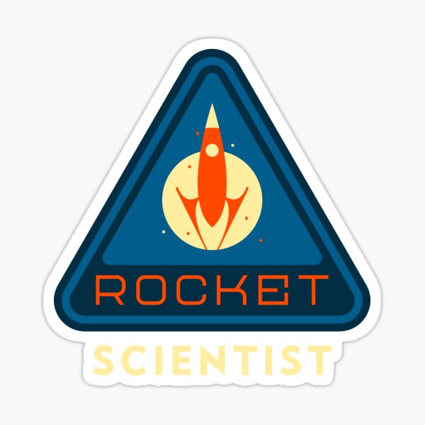 Item preview, Rocket Scientist designed and sold by PacificStreams.