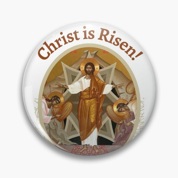 Aperçu de l'œuvre Le Christ est ressuscité! créée et vendue par DiverseMerch.