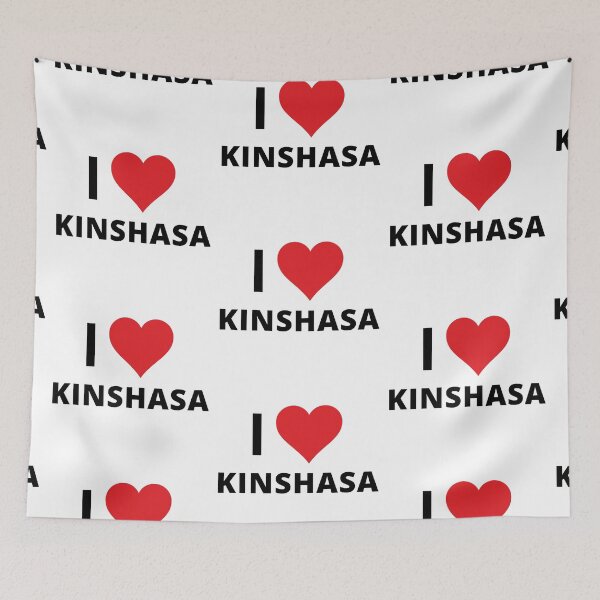 Item preview, I Love Kinshasa (light) designed and sold by mugify.
