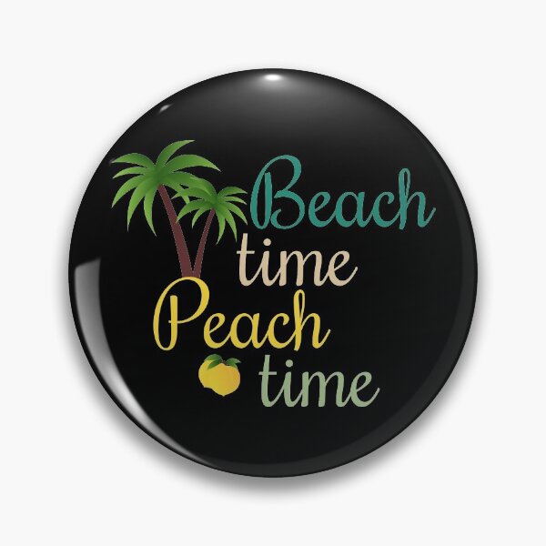 Item preview, Beach time Peach time designed and sold by MagicSpread.