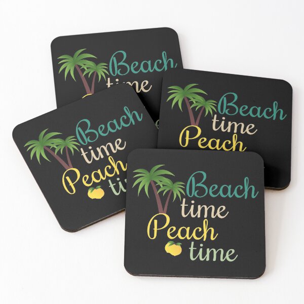 Item preview, Beach time Peach time designed and sold by MagicSpread.