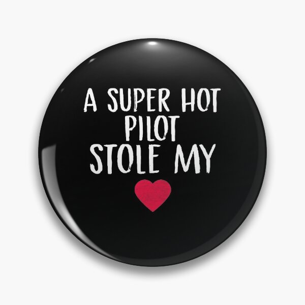 Item preview, A Super Hot Pilot Stole My Heart Pilot Wife Pilot Girlfriend Pilot Valentine's Day Couples Fiance designed and sold by Akmloza.