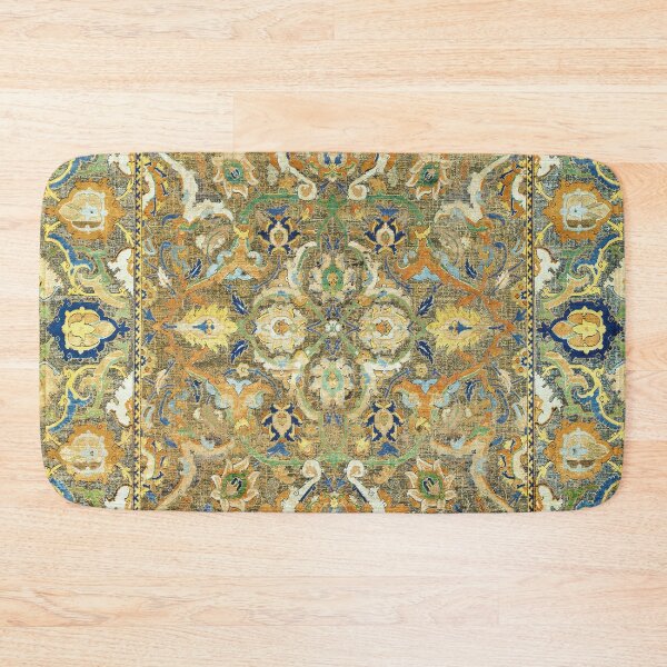 Item preview, Safavid 'Polonaise' 17th Century Persian Carpet Print designed and sold by Vicky Brago-Mitchell®.
