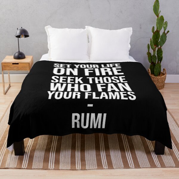 Item preview, Set your Life on Fire - Rumi designed and sold by Philippe Derungs.