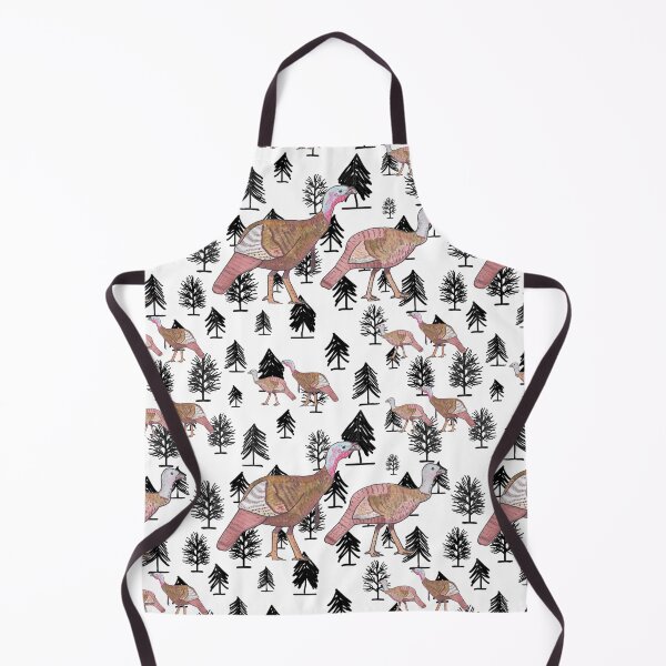 Item preview, Turkeys in the woods print designed and sold by TheWaterBirds.