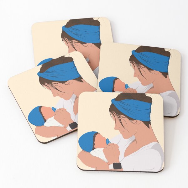 Item preview, mother and baby - boy designed and sold by KatrinMay.