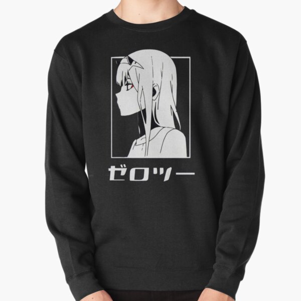 Liebling im Franxx Uinqie Art-Zero Tow, Zero Two Smile Liebling im FRANXX 002 Pullover