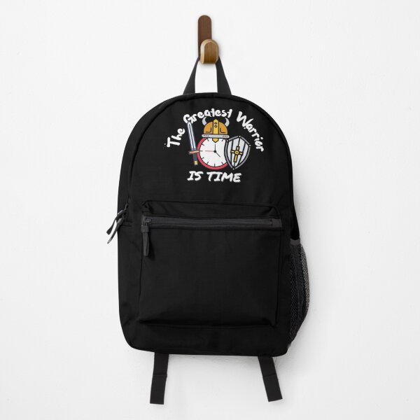 Item preview, The Greatest Warrior is Time (BLACK) designed and sold by UniqqFactory.