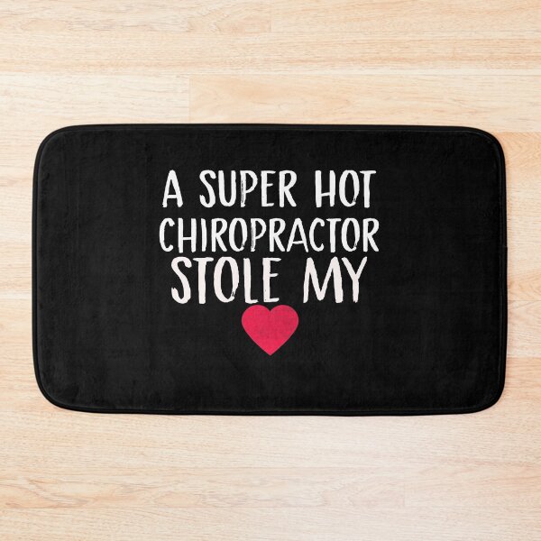 Item preview, A Super Hot Chiropractor Stole My Heart Chiropractor Wife Chiropractor Husband Spouse Valentine's Day Couples Fiance designed and sold by Akmloza.