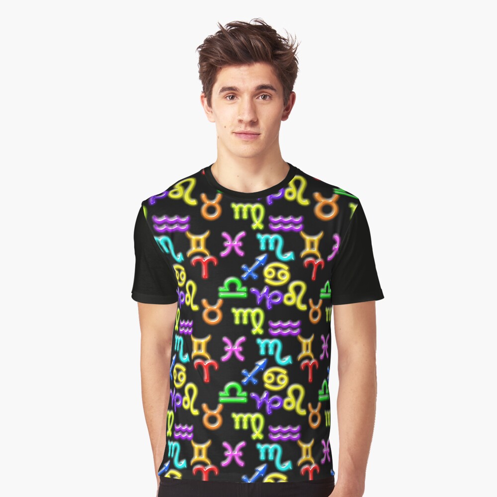 Zodiac Pattern  Graphic T-Shirt