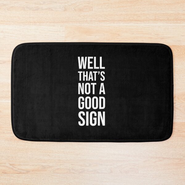 Item preview, Retro well that's not a good sign designed and sold by charaf19.